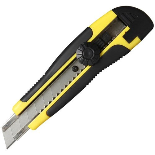 Omax - OfficeMax Heavy Duty Cutter Wheel Lock Large Yellow