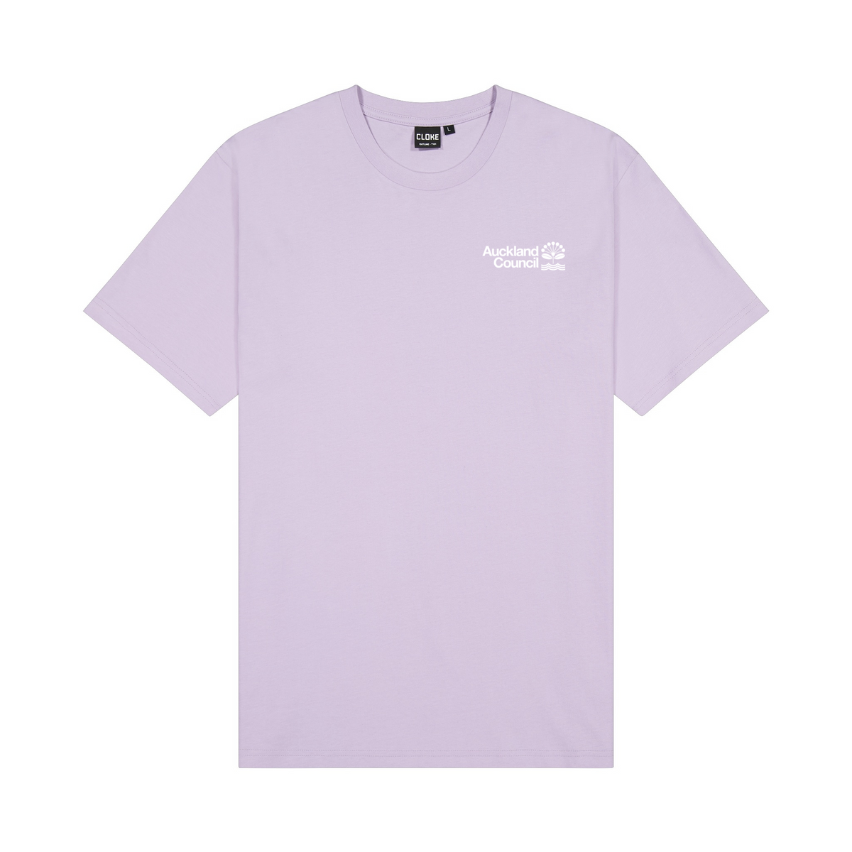 Womens outline tee - Lavender