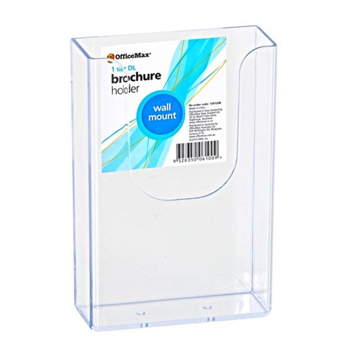 Omax - OfficeMax Brochure Holder Wall Mounted DLE 1 Tier