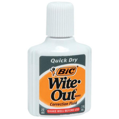 Omax - CORRECTION FLUID BIC WITE OUT QUICK DRY PLUS 20ML