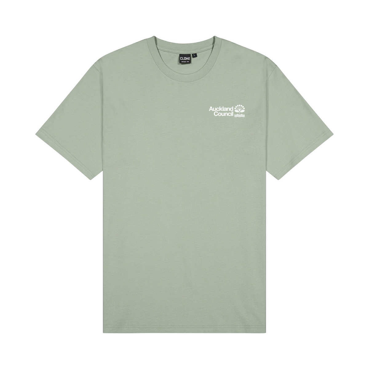 Unisex outline tee - Sage