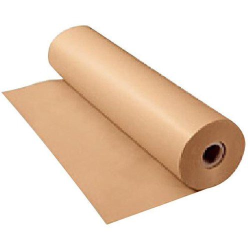 Omax - Kraft Brown Paper Roll 60gsm 900mm x 300m