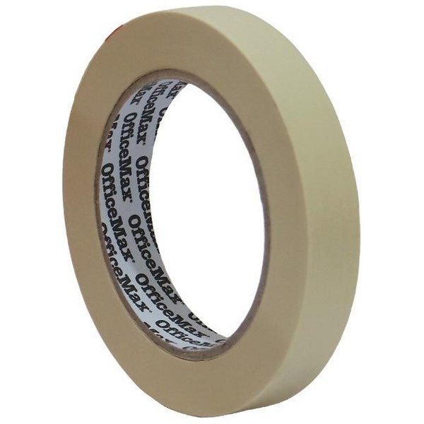 Omax - OfficeMax General Purpose Masking Tape 18mm x 50m