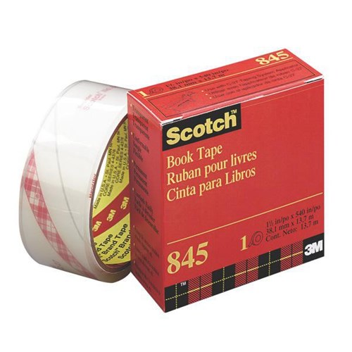 Omax - Scotch® 845 Book Repair Tape 38mm x 13.7m