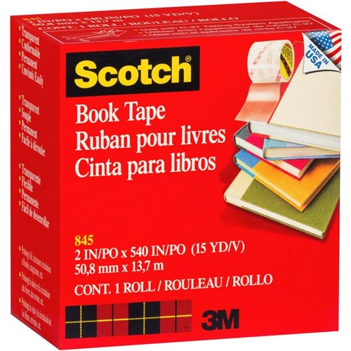 Omax - Scotch® 845 Book Repair Tape 51mm x 13.7m