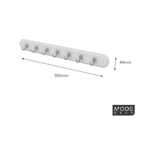 Key Rack | 7 Chrome Hooks
