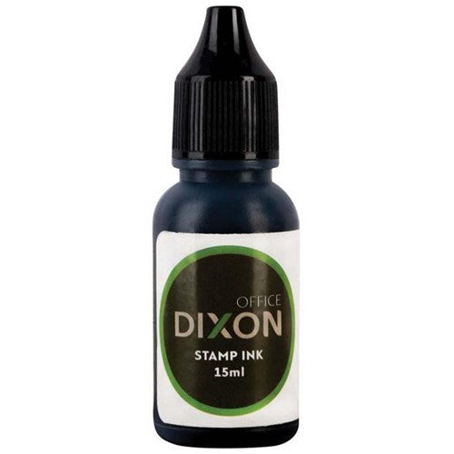 Omax - Dixon Self-Inking Stamp Ink Refill 15ml Black