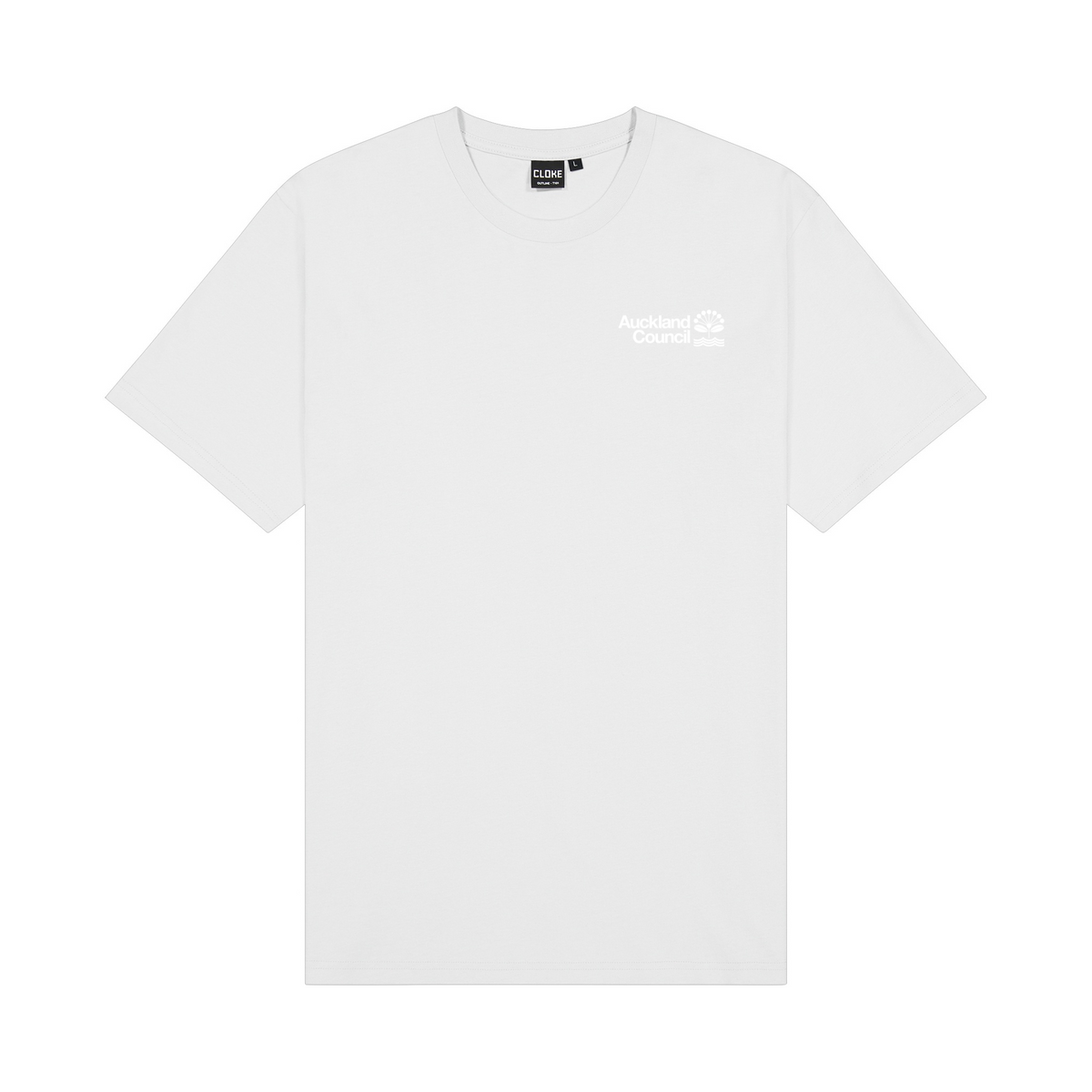 Unisex outline tee - White
