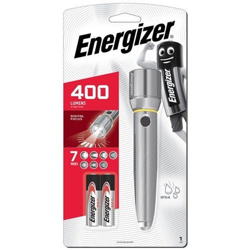 Omax - Energizer Vision HD Metal LED Torch 2AA