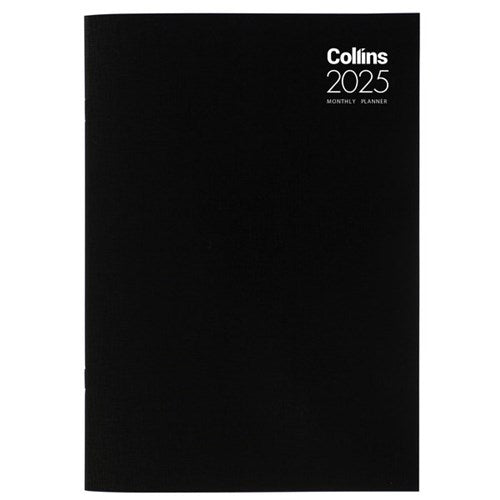 Omax - DIARY PLANNER COLLINS A4 MONTH TO VIEW ASSORTED COLOURS 2025