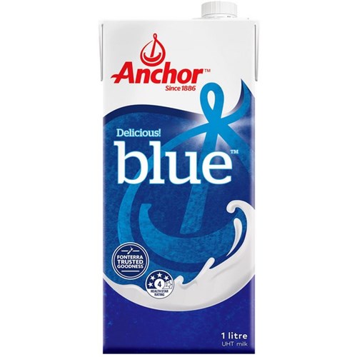 Omax - Anchor UHT* Long Life Milk Original Blue 1L