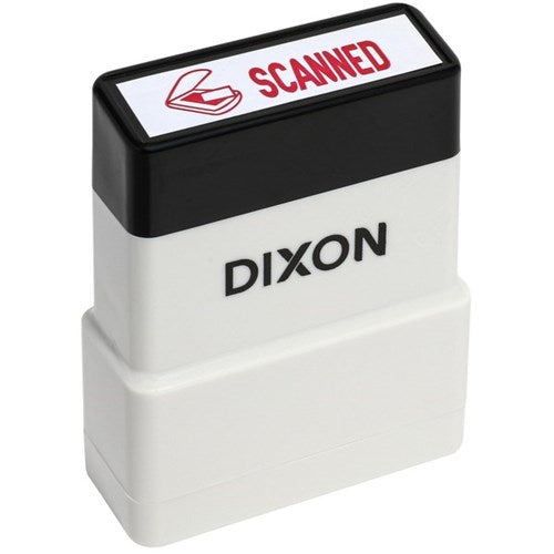 Omax - Dixon 005 Self-inking Stamp Scanned Red