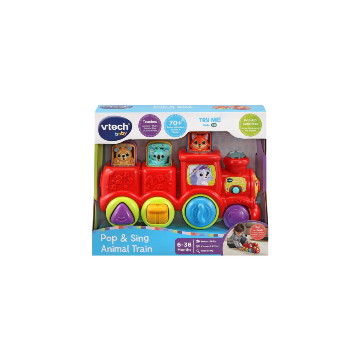 VTech Pop &amp; Sing Animal Train