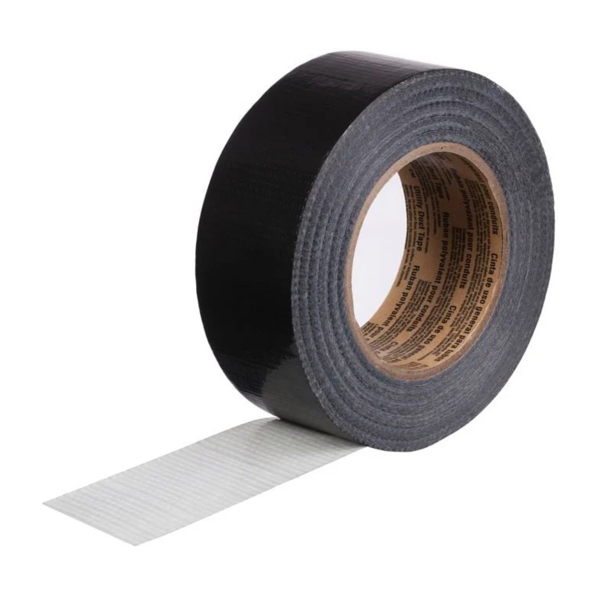Utility Duct Tape - Black | 47.7mm x 50.2m | Tartan
