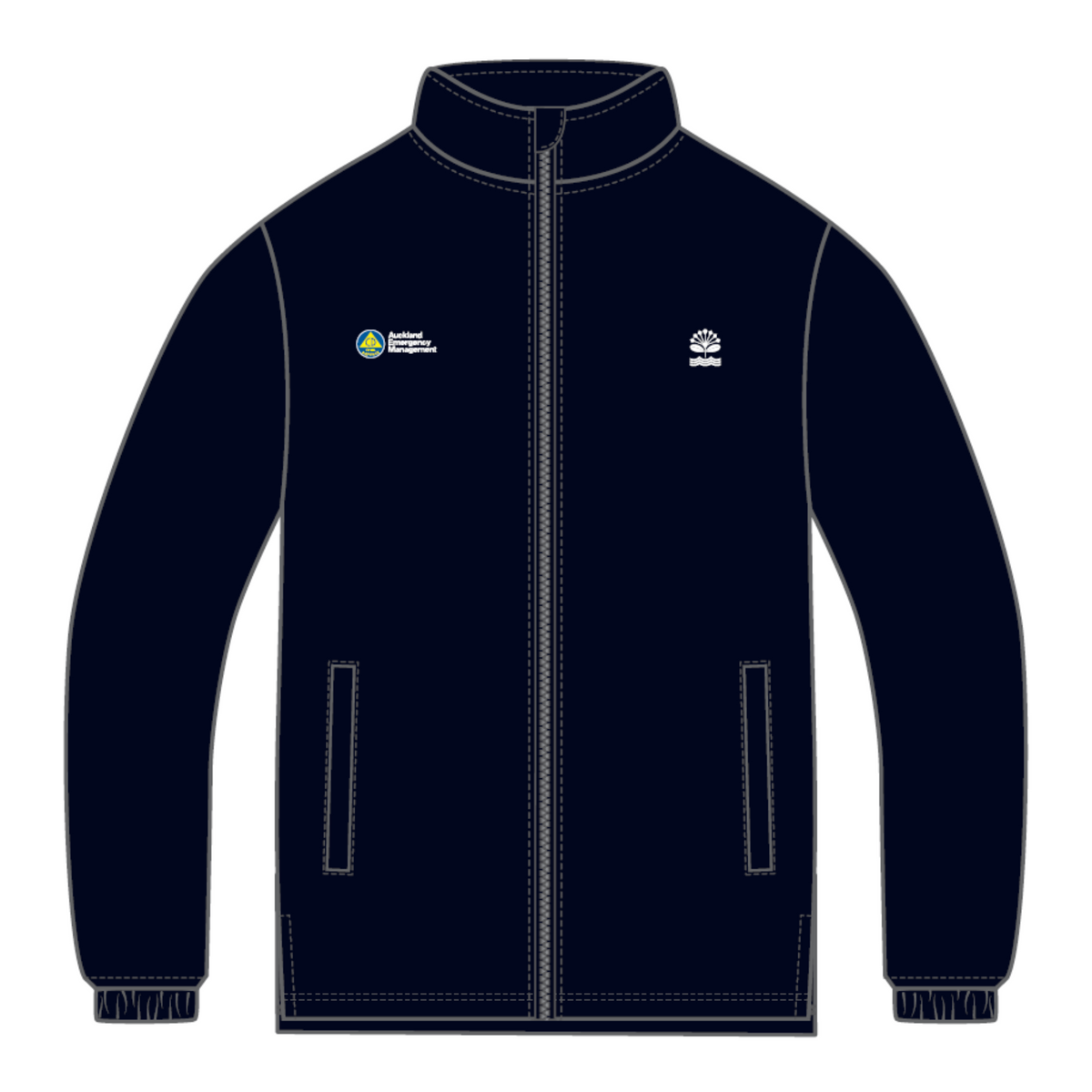 Womens Fleece Full Zip Jacket