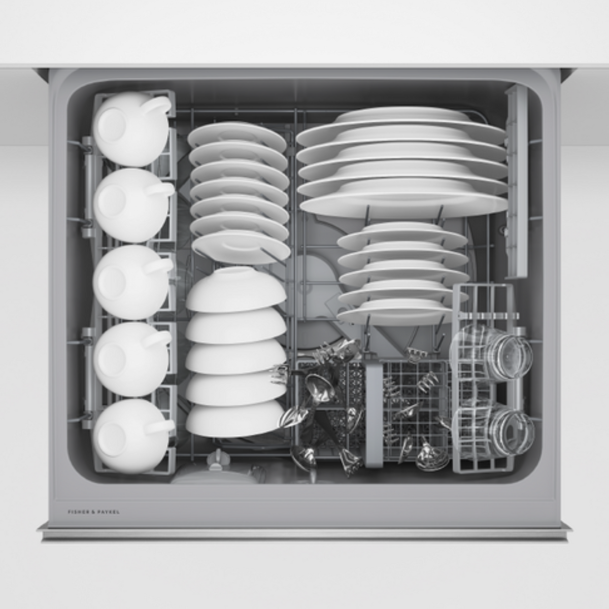 Double Dishdrawer - Stainless Steel | Series 7