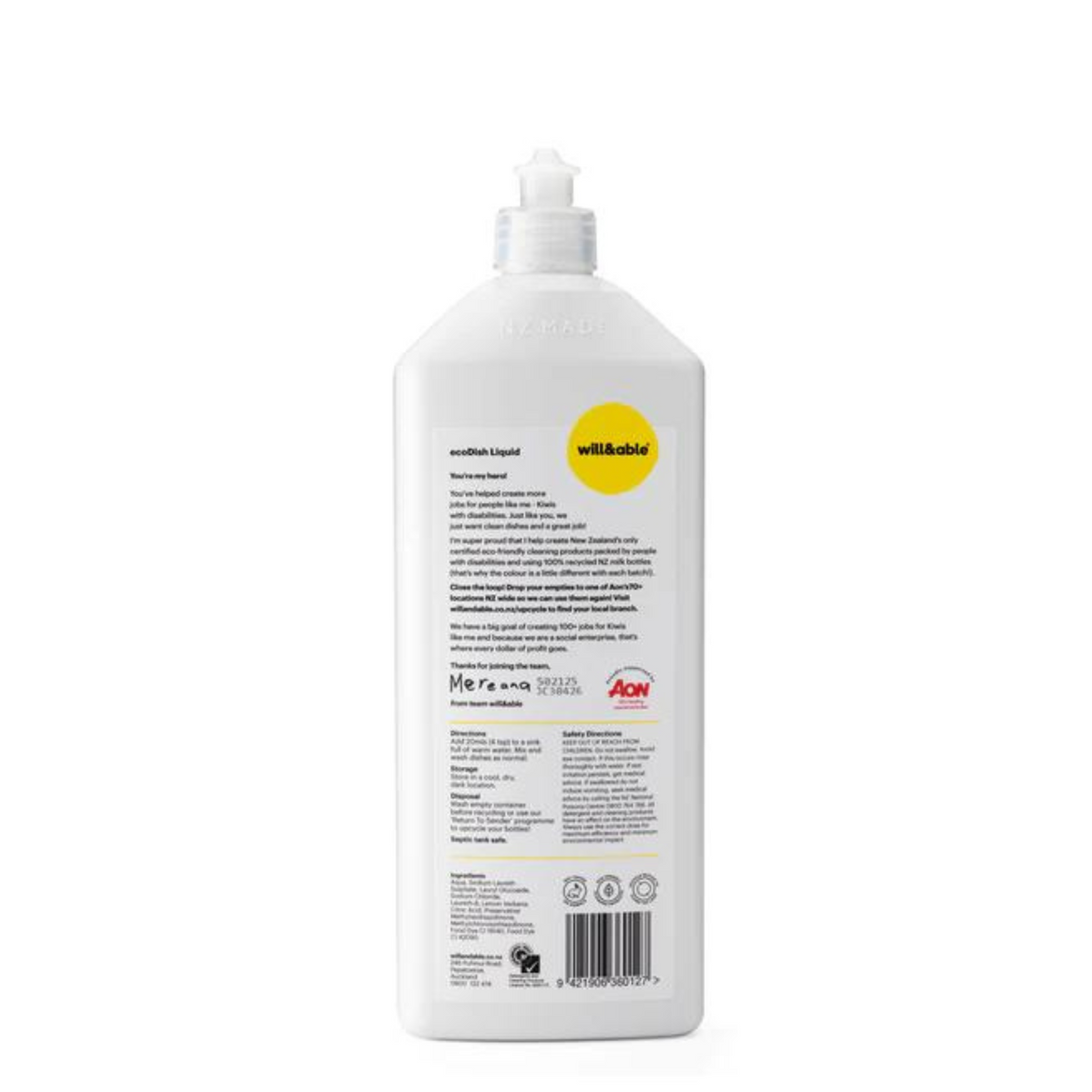 Dish Washing Liquid. | ecoDish Liquid 1L