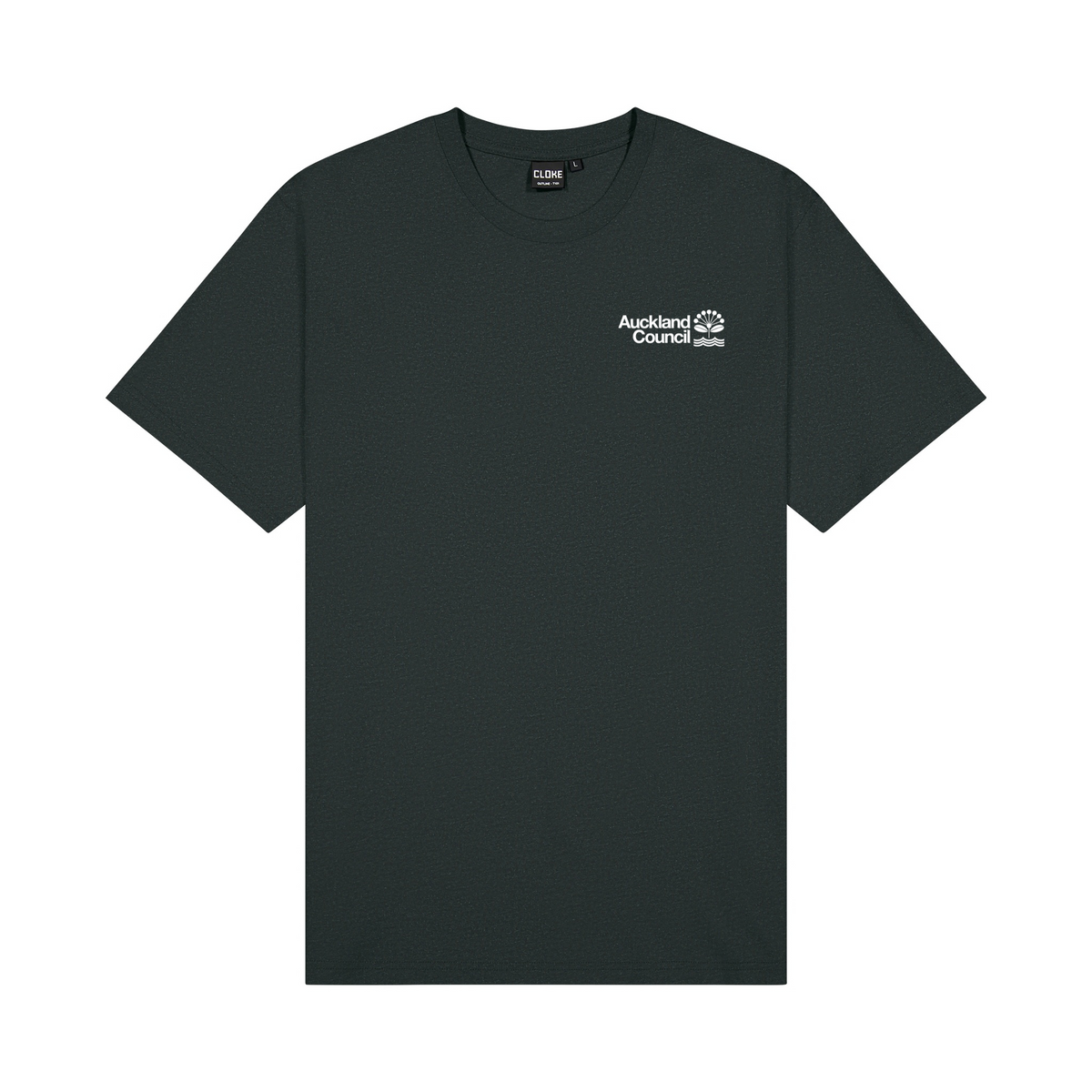 Unisex outline tee - Black Marley