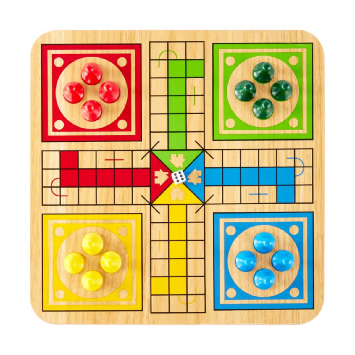 Traditional Games 2-In-1 Ludo and Snakes &amp; Ladders