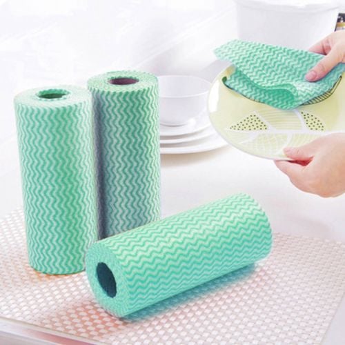 25 x 33cm All Purpose Wipes - 50 Pack Roll