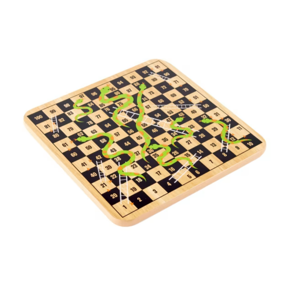 Traditional Games 2-In-1 Ludo and Snakes &amp; Ladders