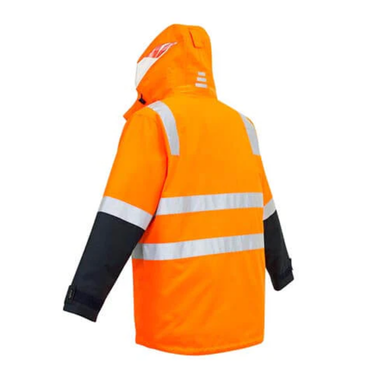 Hi Vis 4 In 1 Waterproof Jacket | ZJ532-ORN