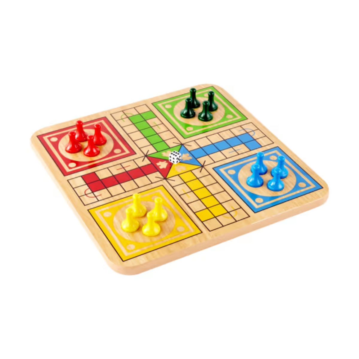 Traditional Games 2-In-1 Ludo and Snakes &amp; Ladders