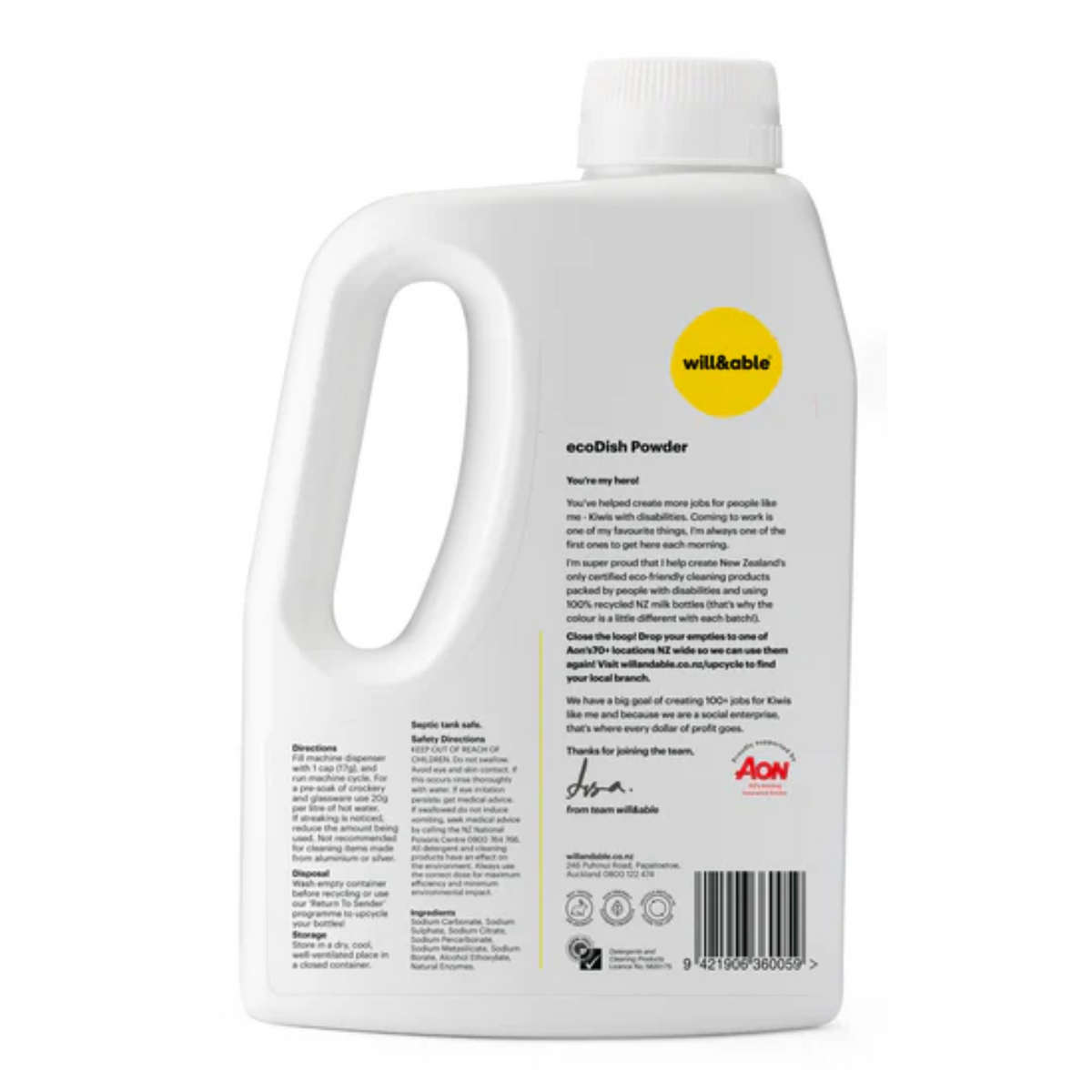 Dishwashing powder | ecoDish Powder 1.5Kg