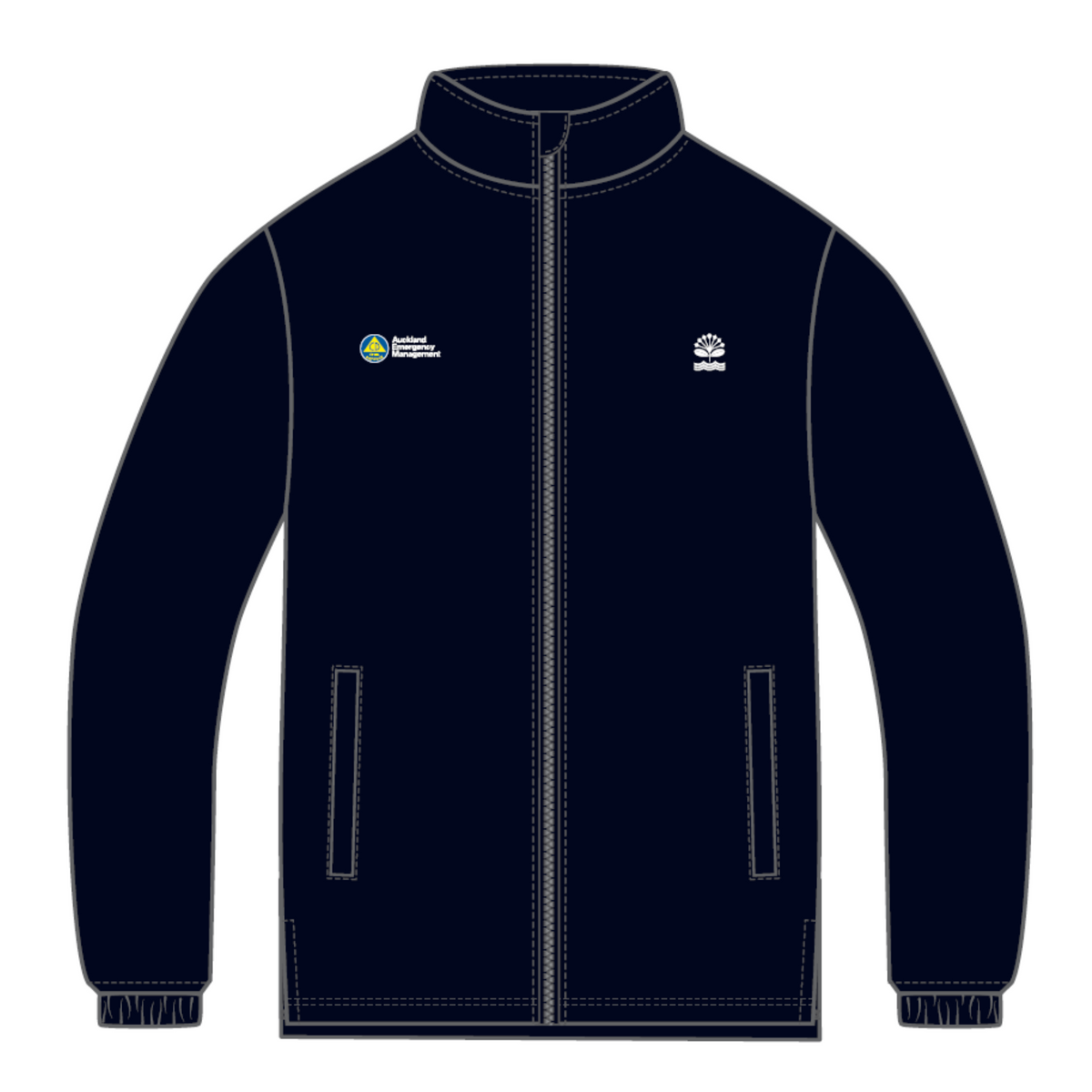 Womens Microfleece Jacket - Black