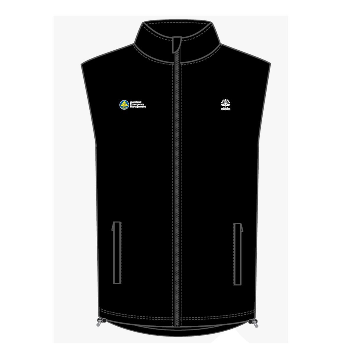 Mens Softshell Vest - Black (AEM / ART)