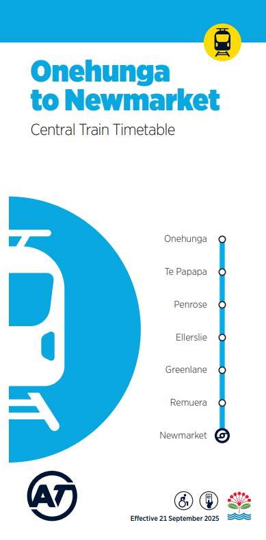 Onehunga Line - Weekday
