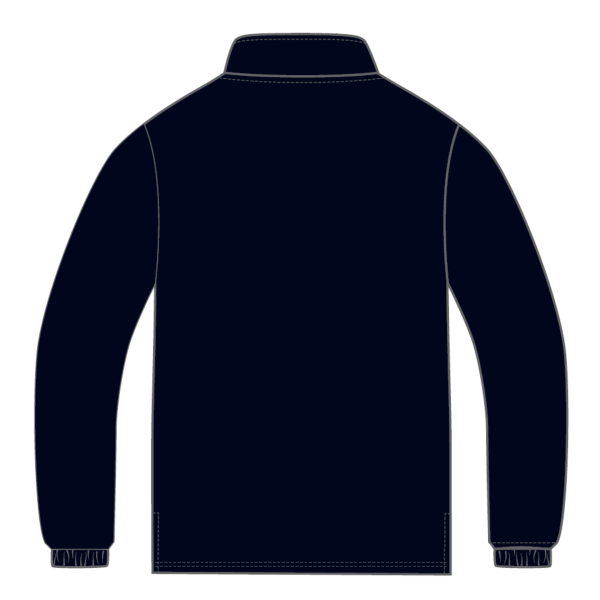 Mens Microfleece Jacket - Dark Navy