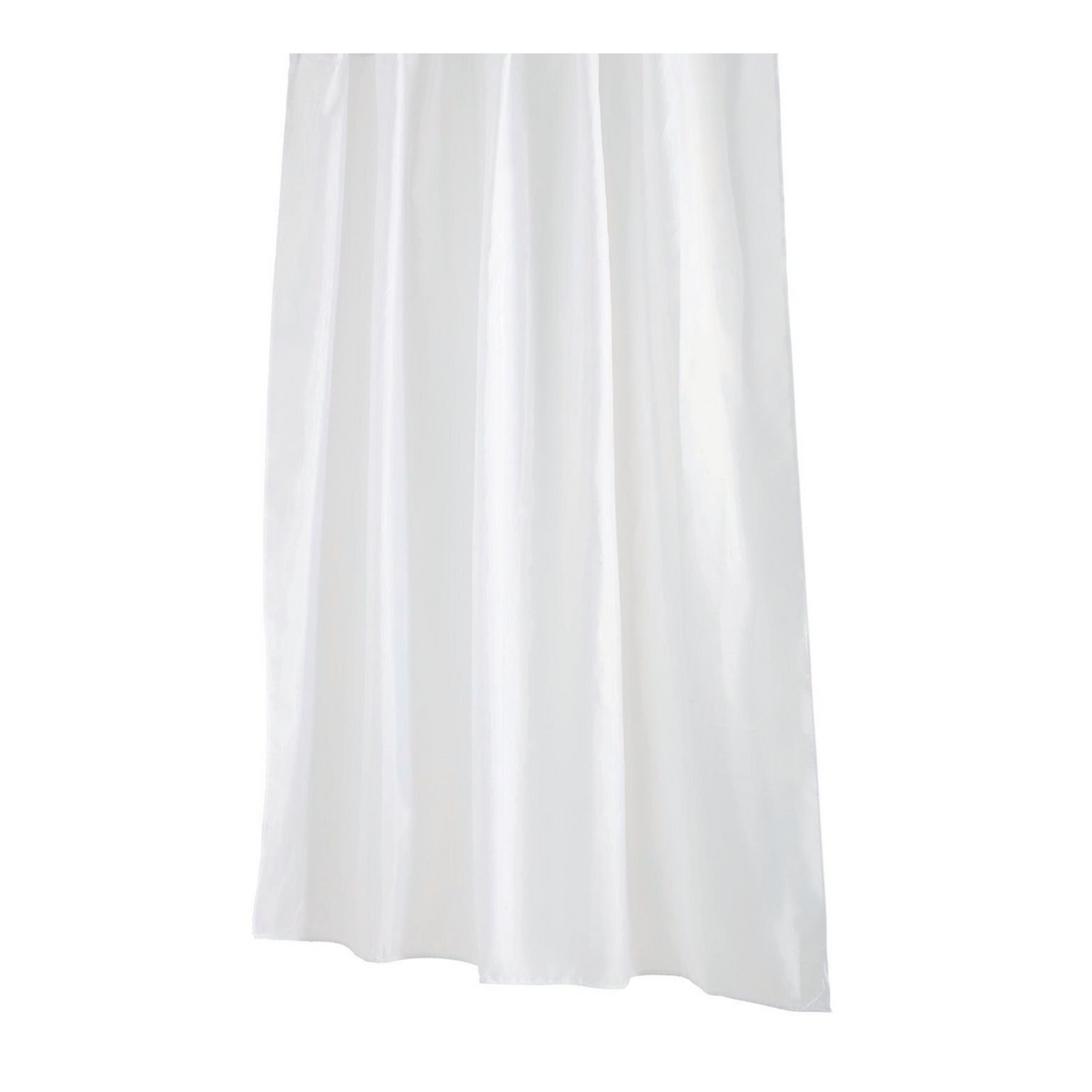 Barelli 180 x 180cm Gracefully White Polyester Shower Curtain
