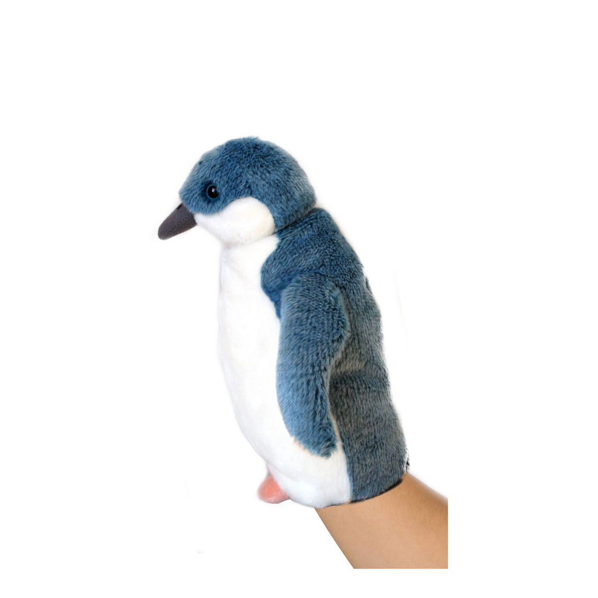 Blue Penguin Hand Puppet With Sound