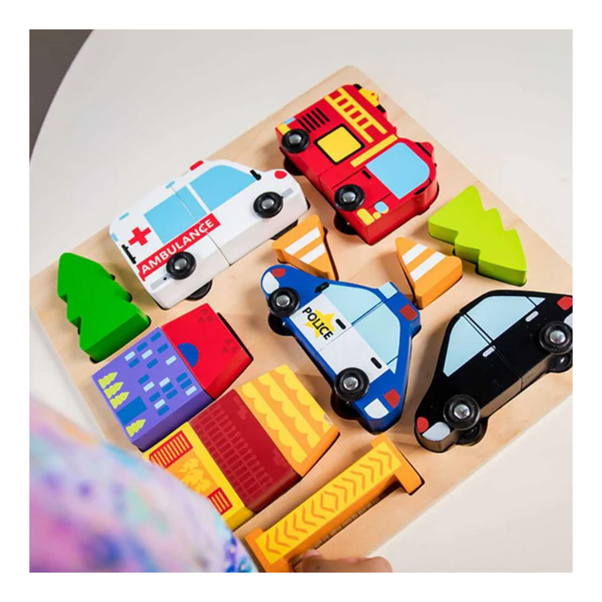 Magnetic Chunky Vehicle Puzzle - Kiddie Connect