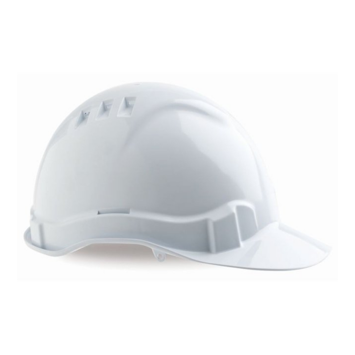 Pro Hard Hat 6 Vents Pushlock Harness | H114