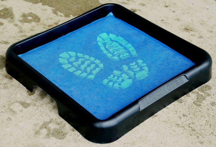 FOOTBATH AND DISINFECTION MAT COMBO