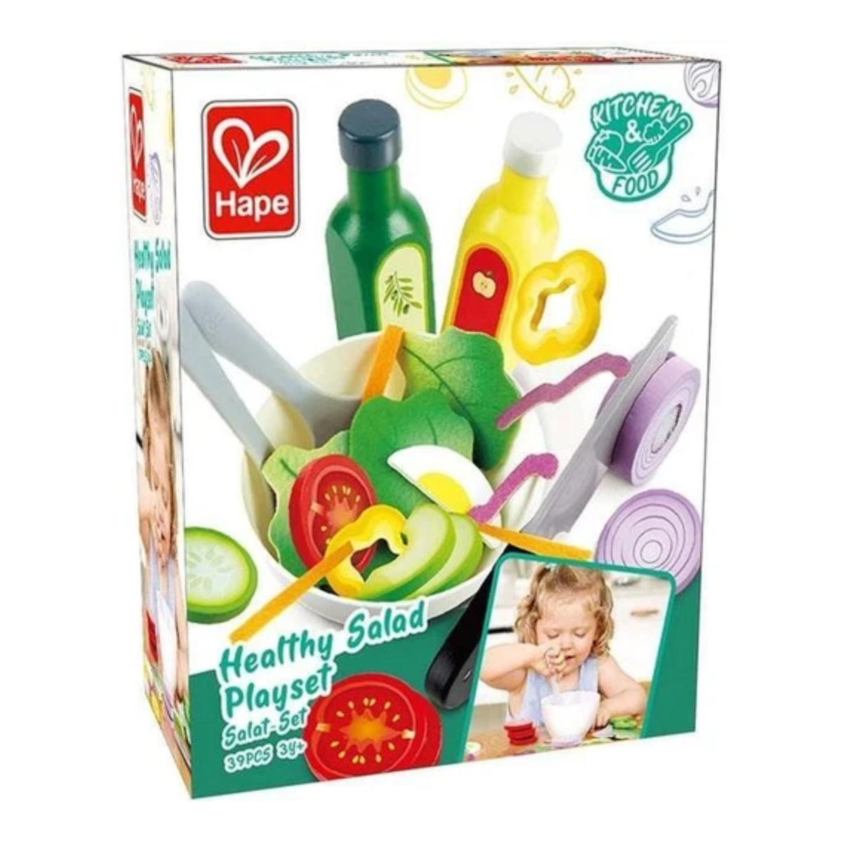 Hape Healthy Salad Playset