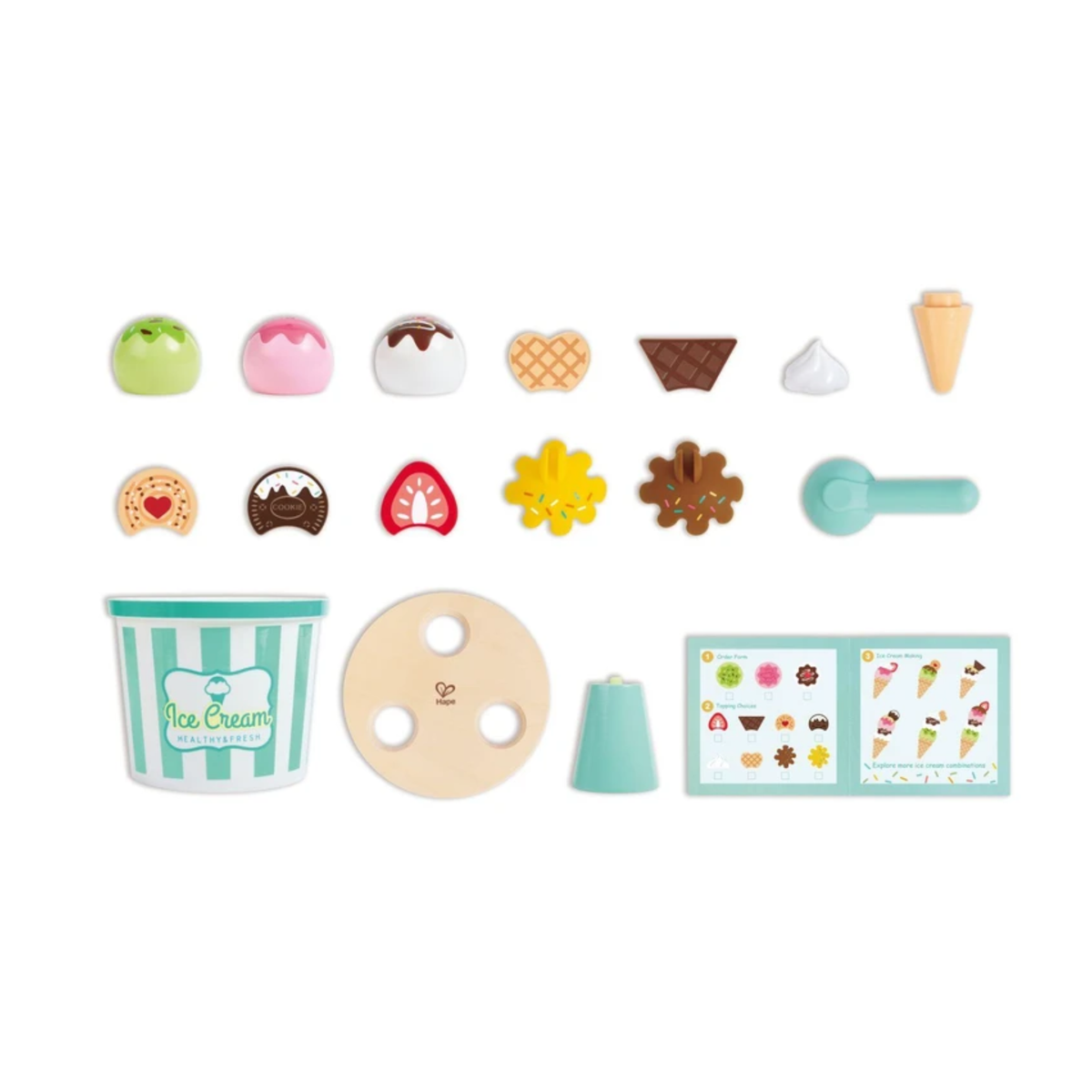 Hape Scoop &amp; Serve Ice Cream Set