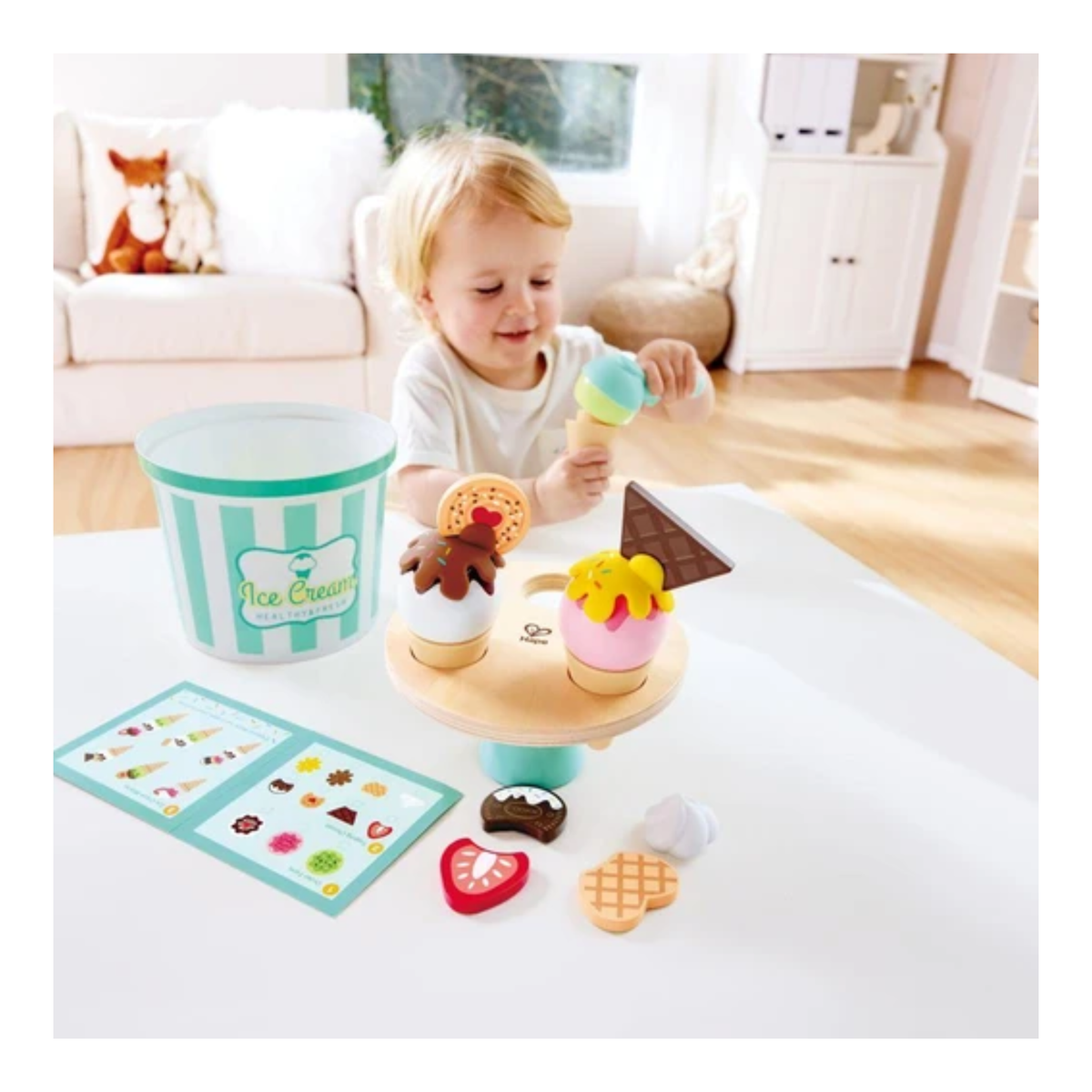 Hape Scoop &amp; Serve Ice Cream Set