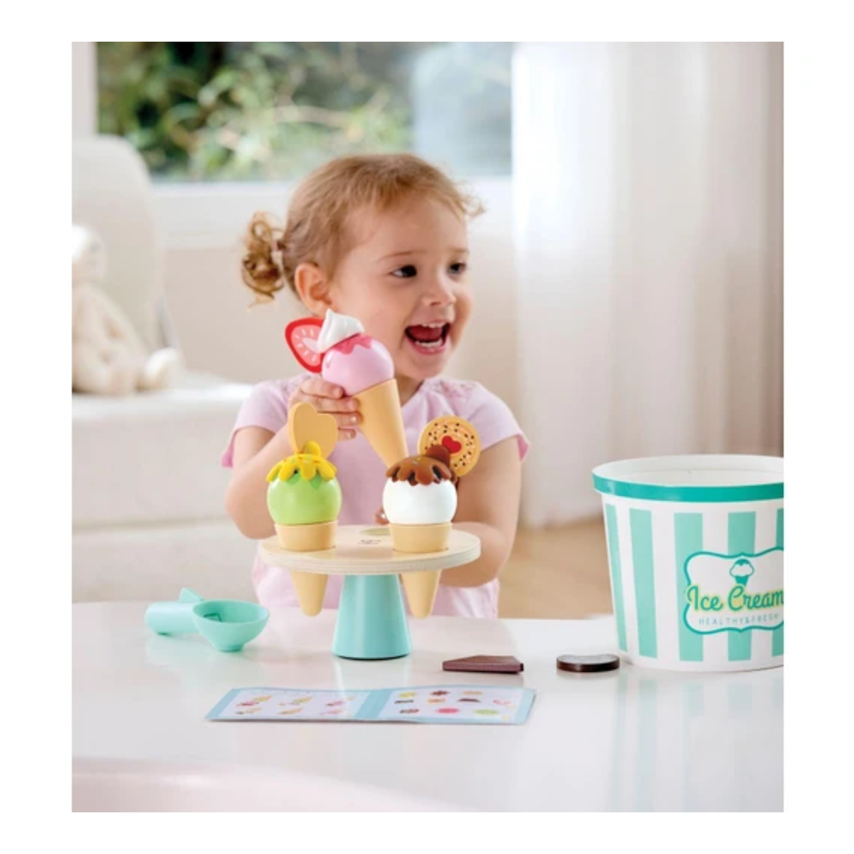 Hape Scoop &amp; Serve Ice Cream Set