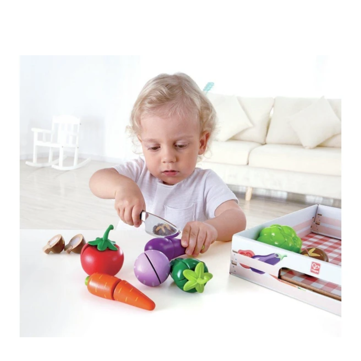 Hape Garden Vegetables – Pretend Play Set