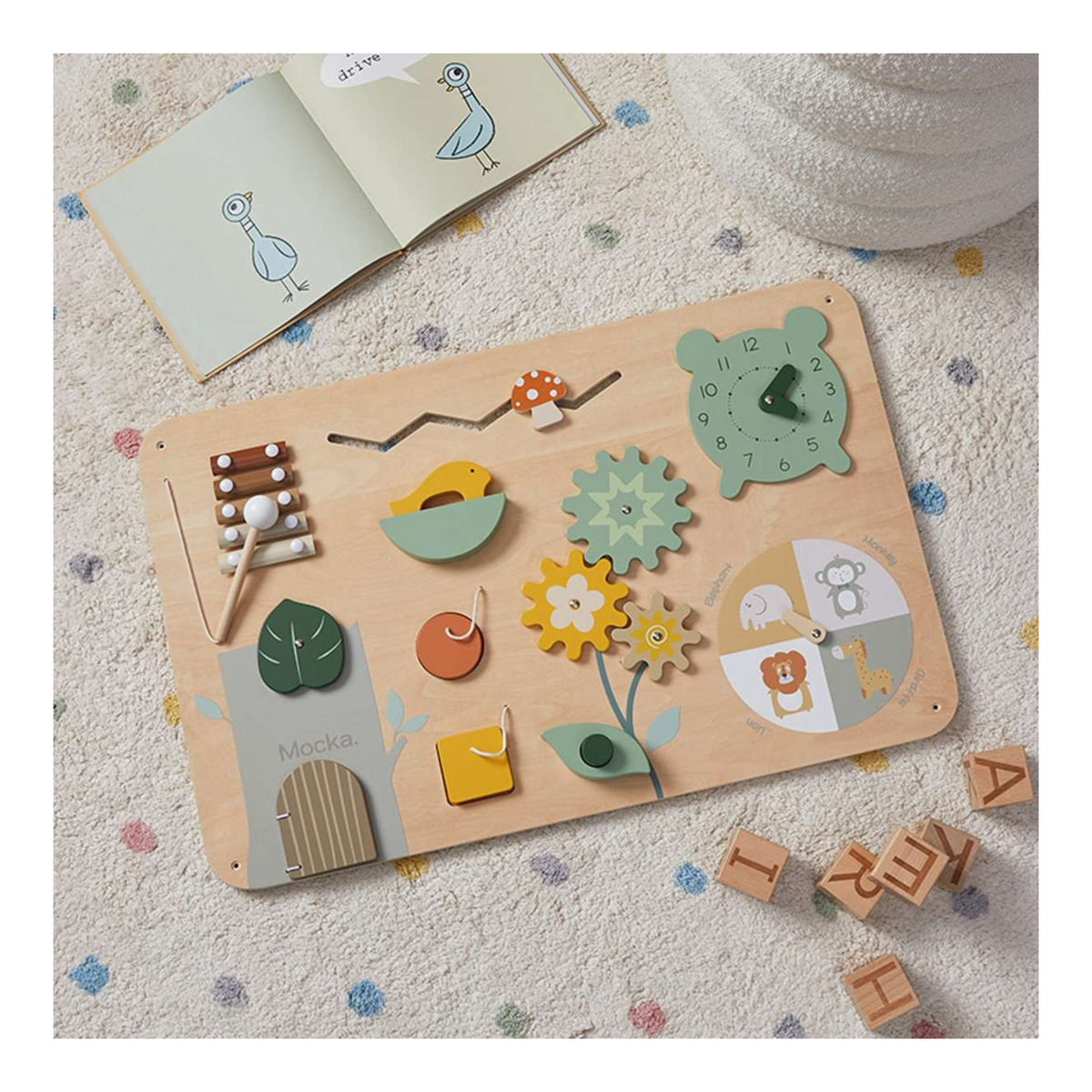 Jungle Busy Board for Kids