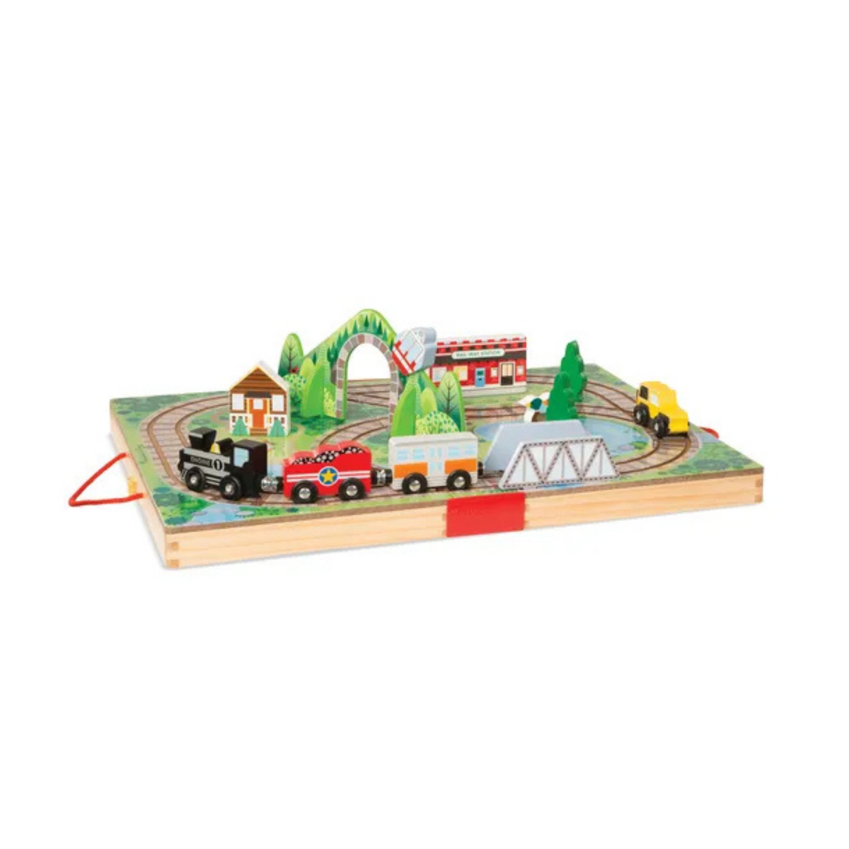 Melissa &amp; Doug - Take-Along Tabletop A Railroad