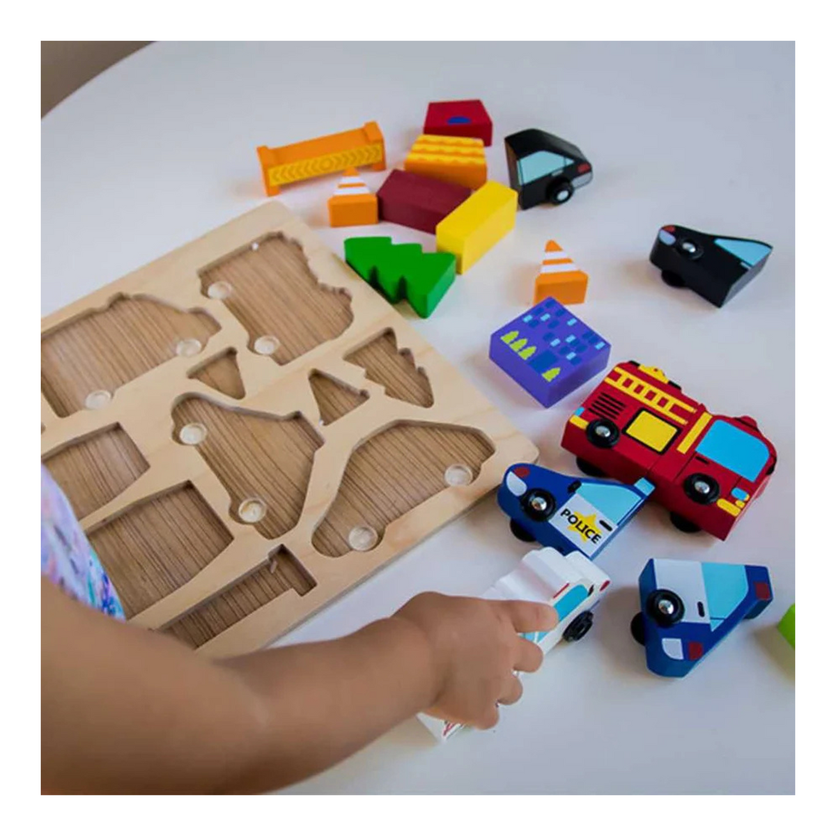Magnetic Chunky Vehicle Puzzle - Kiddie Connect