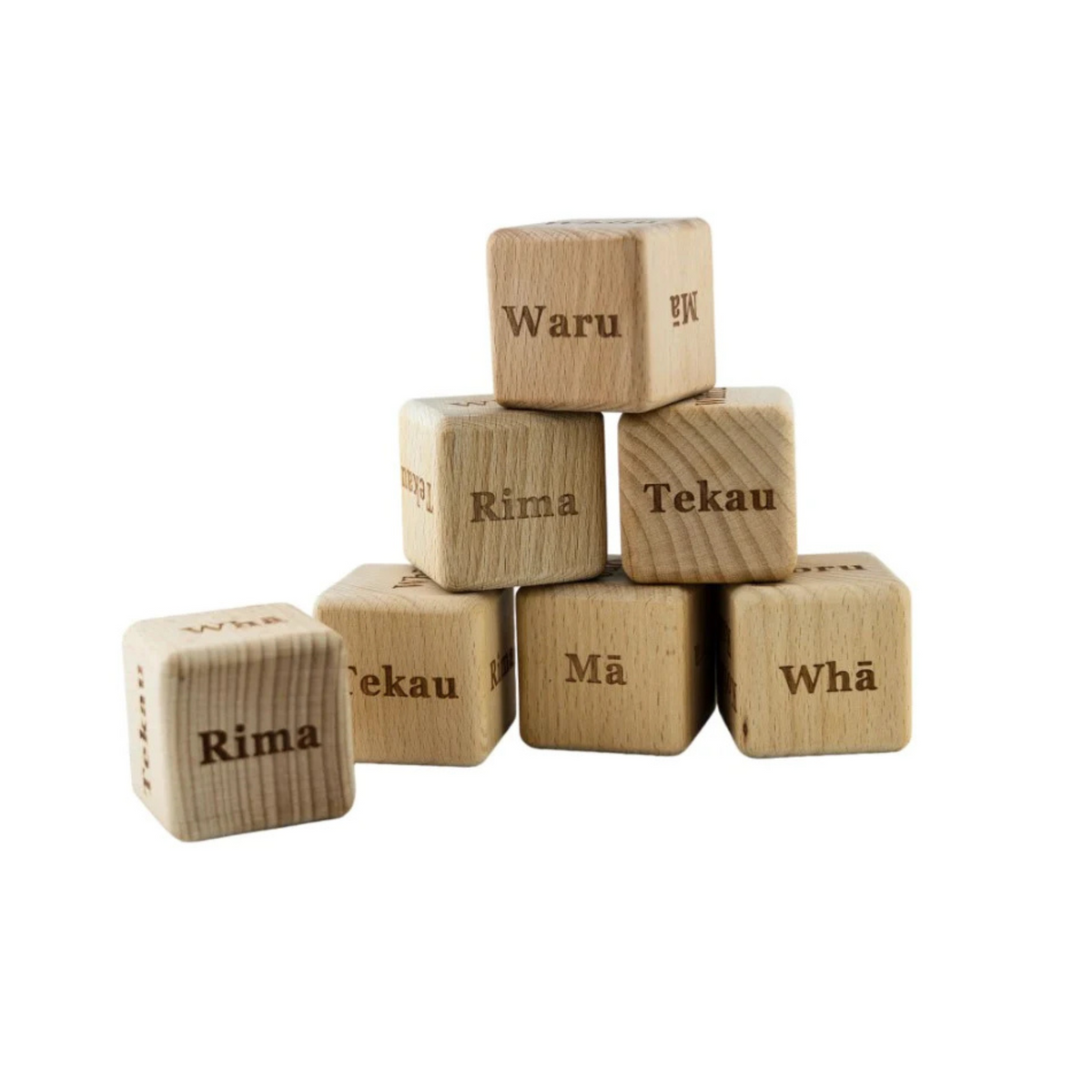 Maori Counting Blocks 7pc - Koha Create