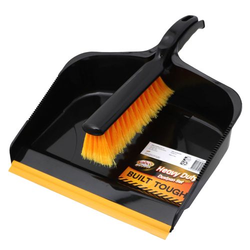 Dustpan &amp; Brush Set Black