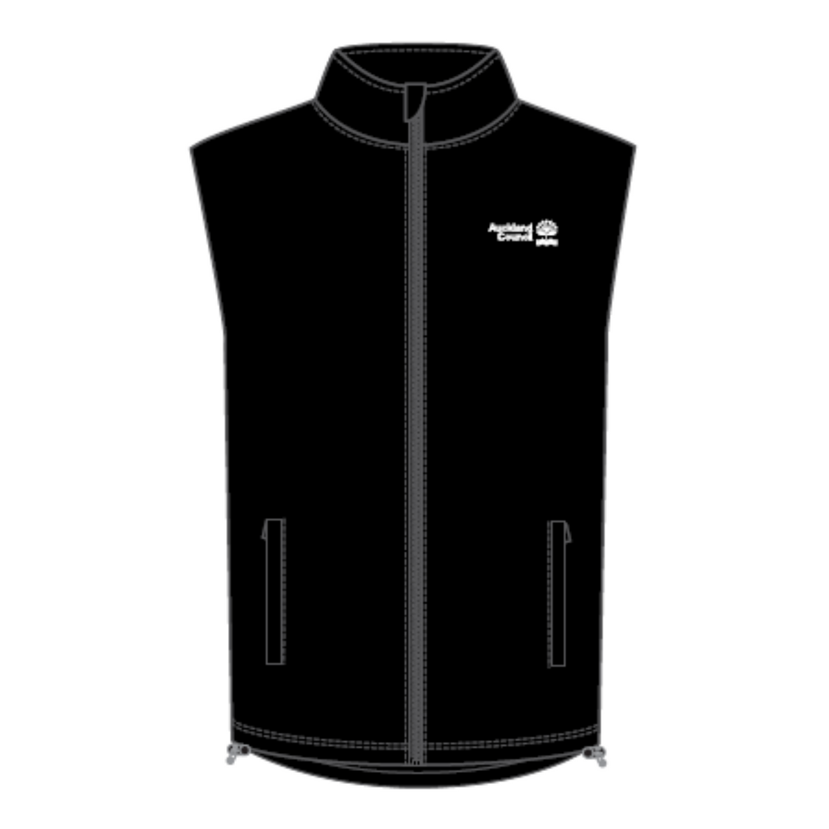 Womens Softshell Vest - Black