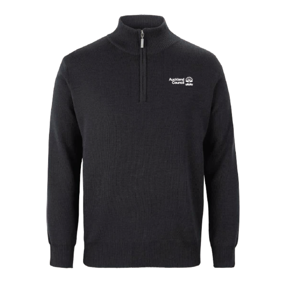 Mens - 1/2 Zip Jumper (Black)