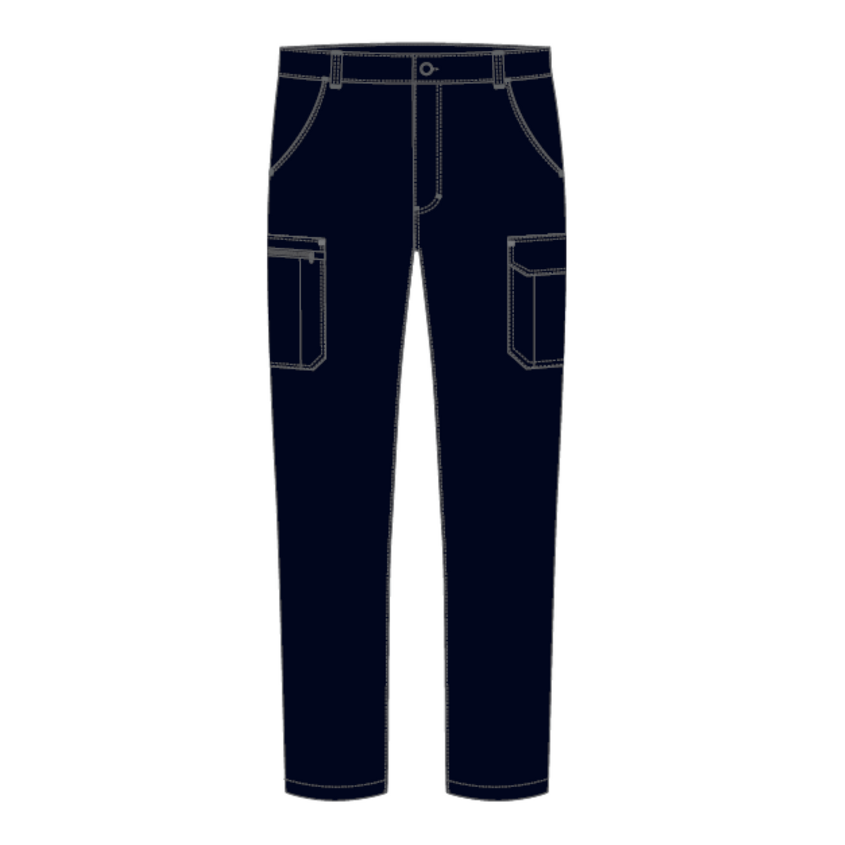 Mens  Cargo Pants - Dark Navy